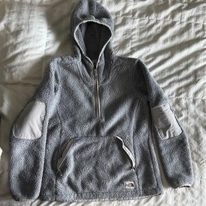The North Face Gray Fleece Hoodie